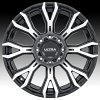 Ultra 123U Scorpion Machined Gloss Black Custom Truck Wheels 3